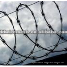 concertina coil barbed wire mesh